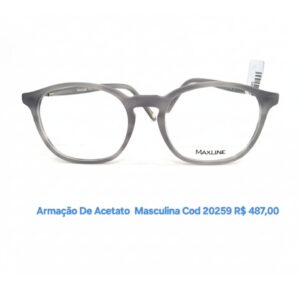 Armação Masculina Maxline de Acetato
