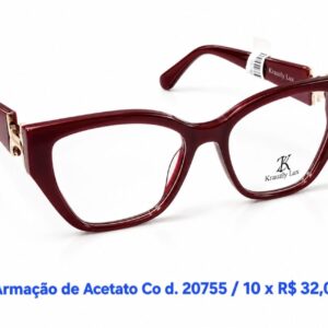 Armação de acetato feminina