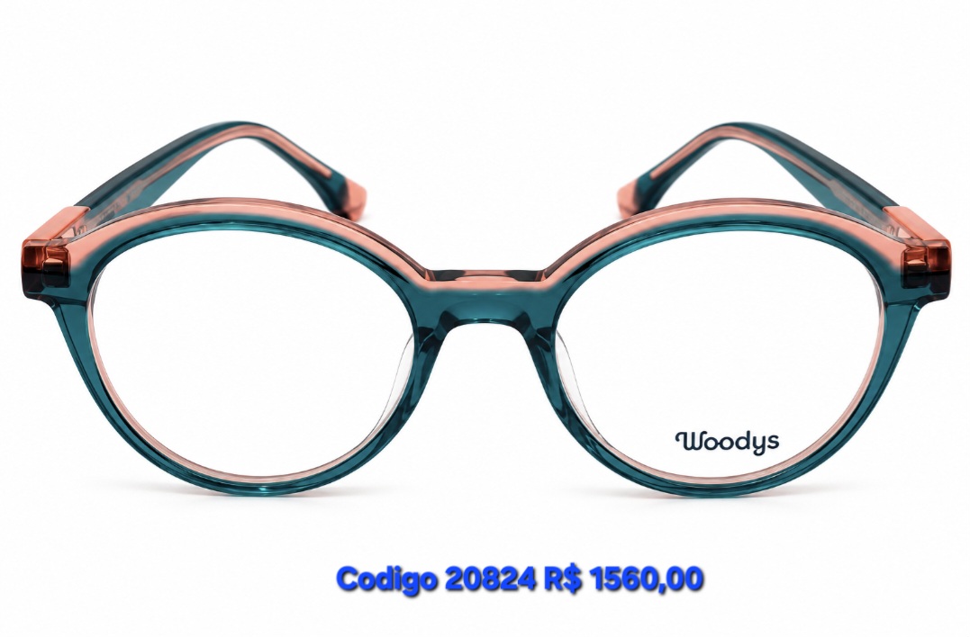Armação de Acetato Feminina Woodys
