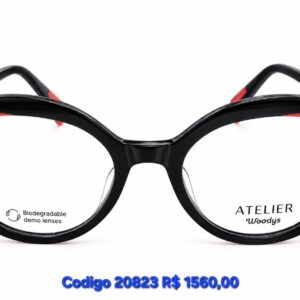 Armação de Acetato Feminina Atelier Woodys