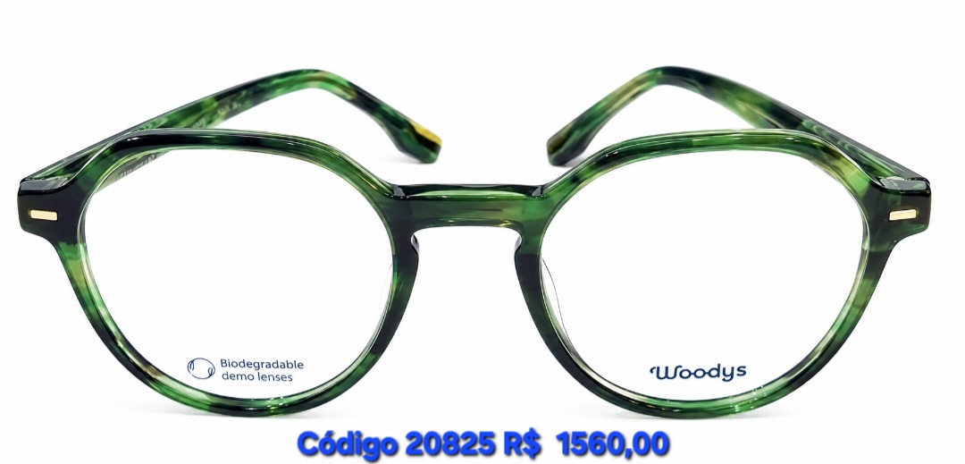 Armação de Acetato Feminina Woodys
