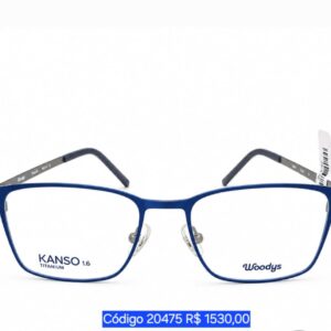 Armação Masculina de Titanium Woodys Código 20475