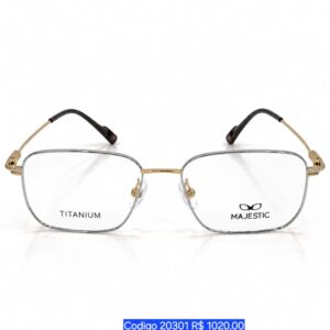 Armação Masculina de Titanium Majestic Código 20301