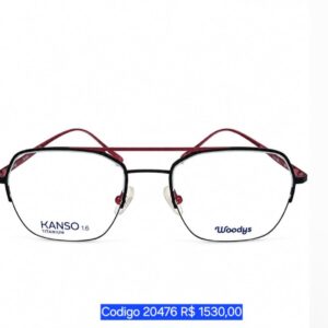 Armação Masculina Metalica C/Fio de Nilon  Woodys Código 20476