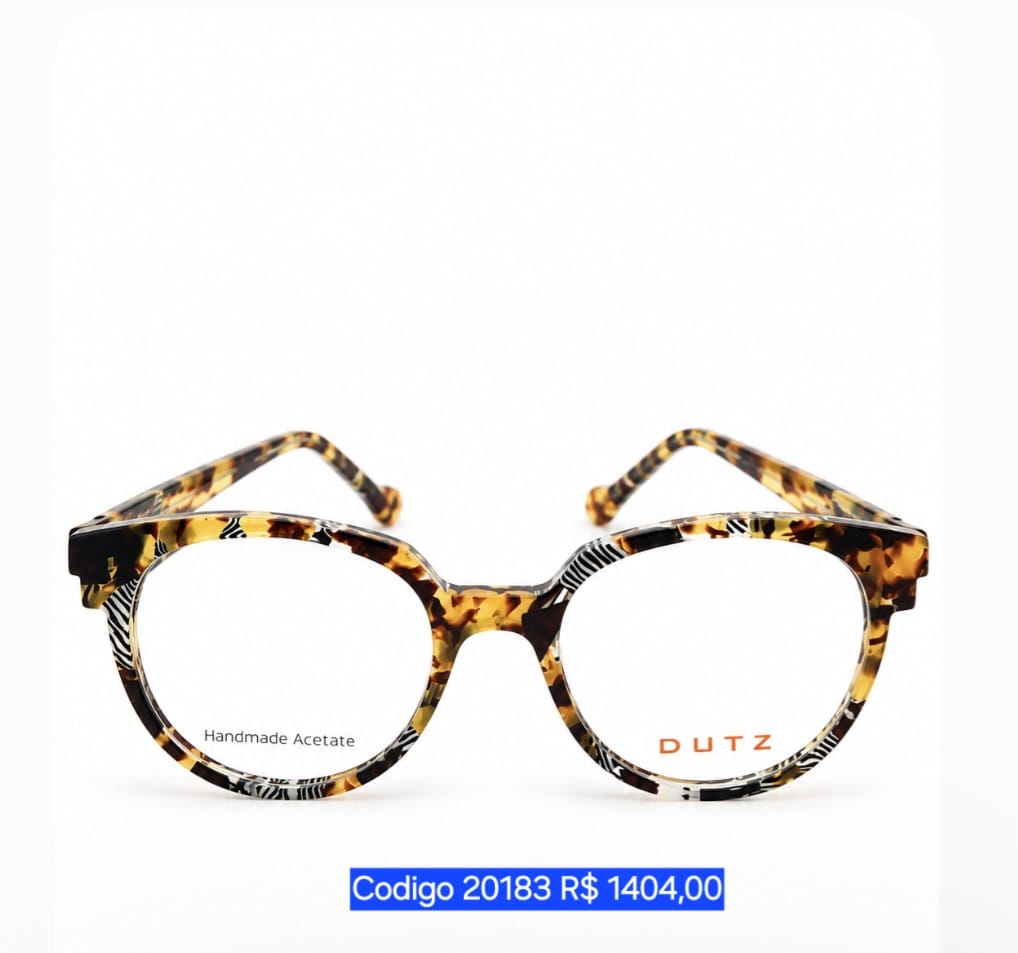 Armação de Acetato Dutz Feminina Codigo 20183