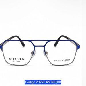 Armação Masculina de Titanium Stepper Código 20293