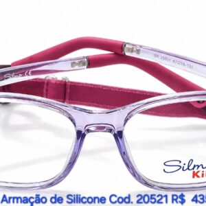 Armação de Silicone Infantil Silmo