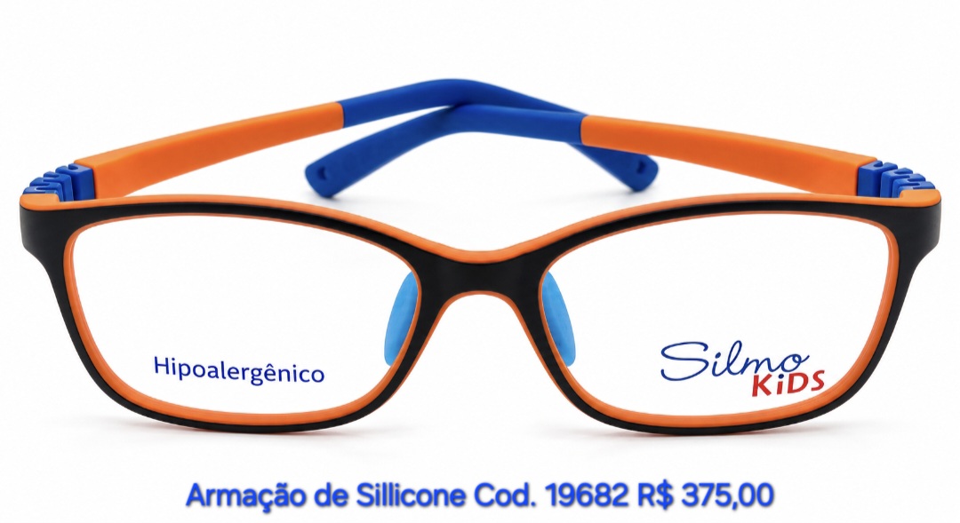 Armação de Silicone Infantil Silmo